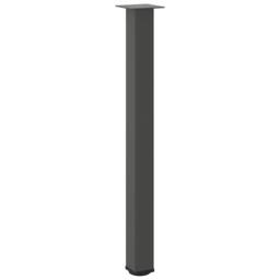 Berkfield Home Coffee Table Legs 4 pcs Anthracite 90-92 cm Steel in Dark Grey - thumbnail 4