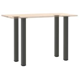 Berkfield Home Coffee Table Legs 4 pcs Anthracite 90-92 cm Steel in Dark Grey - thumbnail 8