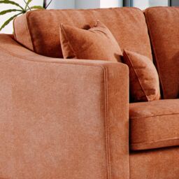 The Great Sofa Company Jackson 2 Seater Chenille Sofa in Terracotta - thumbnail 3