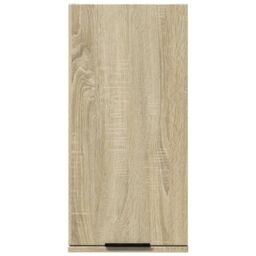 Berkfield Home Wall-mounted Bathroom Cabinet Sonoma Oak 32x20x67 cm in Brown - Size: 32 x 20 x 67 cm - thumbnail 5