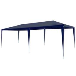 Berkfield Home Party Tent 3x6 m PE Blue - thumbnail 2