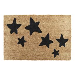 Artsy Mats Handdrawn Stars Doormat in Beige - Size: 40 cm x 60 cm - thumbnail 3