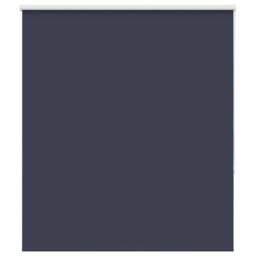 Berkfield Home Roller Blind Blackout Marine 110x210 cm Fabric Width 105.7 cm Pol… in Blue - thumbnail 2