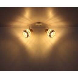 Netlighting Widy Twin Ceiling Spotlight White 2x E27 - thumbnail 6