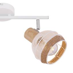 Netlighting Widy Twin Ceiling Spotlight White 2x E27 - thumbnail 5