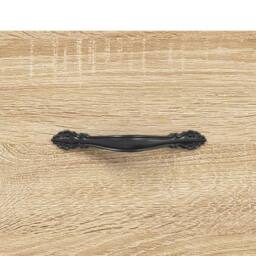 Berkfield Home Highboard Sonoma Oak 69.5x34x180 cm Engineered Wood in Tan - thumbnail 9