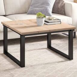 Berkfield Home Table Tops 2 pcs 80x40x2.5 cm Rectangular Solid Wood Pine in Light Tan - thumbnail 2