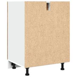 Berkfield Home Bottom Cabinet Lyon Old Wood 60x46x81.5 cm Engineered Wood in Brown - thumbnail 7