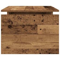 Berkfield Home Coffee Table Old Wood 68x50x38 cm Engineered Wood in Brown - Size: 68 x 50 x 38 cm - thumbnail 5