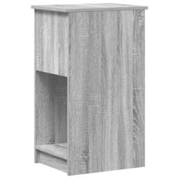 Berkfield Home Durable Computer Tower Stand with Drawer Grey Sonoma 35x45x77 cm - Size: 35 x 45 x 77 cm - thumbnail 7