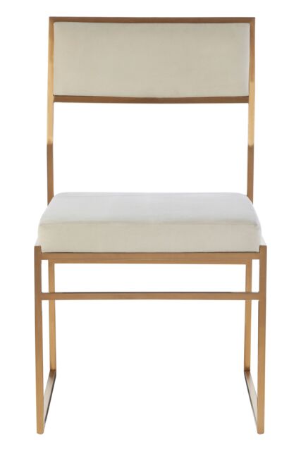Orsina Elegant Design Dining Chair, Durable & Functional Restaurant Chair, Comfortable Modern Dining Chair in Gold - image 1