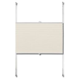 Berkfield Home Plisse Blind 60x125cm Creme in Cream - Size: 60x125 cm - thumbnail 4
