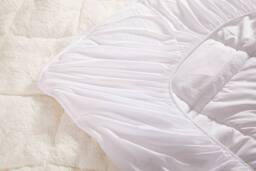 The Linen Consultancy 'TLC 5 Star Hotel Concept' Teddy Soft Fleece Mattress Protector in Cream - Size: Super King - thumbnail 2