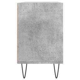 Berkfield Home TV Cabinet Concrete Grey 103.5x30x50 cm Engineered Wood - thumbnail 5