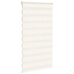 Berkfield Home Elegant Zebra Blind Marble Beige 85x150 cm Fabric Width 80.9 cm P - thumbnail 1