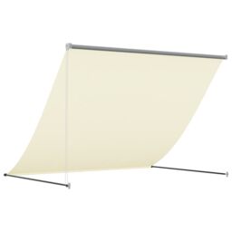 Berkfield Home Retractable Awning Cream 250x150 cm Fabric & Steel - thumbnail 5