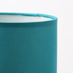 Orsina Evaine Teal Acrylic Ball Table Lamp in Blue - thumbnail 2