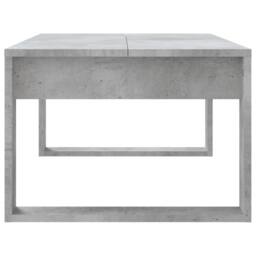 Berkfield Home Modern Coffee Table Concrete Grey 102x50x35 cm Engineered Wood - Size: 102 x 50 x 35 cm - thumbnail 5
