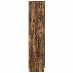Berkfield Home Gorgeous Buffet Cabinet Smoked oak Engineered wood Large Buffet C in Brown - thumbnail 5