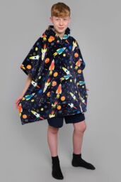 Bedlam Men's 'Supersonic' Super Cosy Plush Hooded Throw in Blue - thumbnail 2