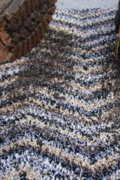 My Mat Washable Cotton Indoor Candy Linen Zig Zag Mat - Size: 50 cm x 75 cm - thumbnail 3