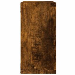 Berkfield Home Wall Cube Shelves 6 pcs Smoked Oak 30x15x30 cm in Brown - Size: 30 x 15 x 30 cm - thumbnail 7
