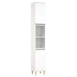 Berkfield Home 3 Piece Bathroom Furniture Set White Engineered Wood - thumbnail 6