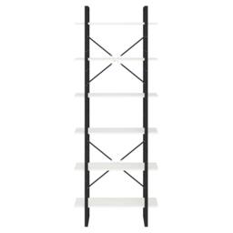 Berkfield Home High Cabinet White 80x30x210 cm Solid Pine Wood - Size: 80 x 30 x 210 cm - thumbnail 5