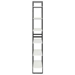 Berkfield Home High Cabinet White 80x30x210 cm Solid Pine Wood - Size: 80 x 30 x 210 cm - thumbnail 6