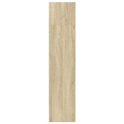 Berkfield Home Bookcase Sonoma Oak 80x24x109 cm Engineered Wood in Brown - Size: 80 x 24 x 109 cm - thumbnail 5