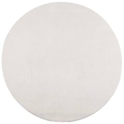 Berkfield Home Rug IZA Short Pile Scandinavian Look Cream √ò 80 cm - Size: Medium - thumbnail 2