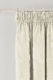 Sanderson 'Ashbee' Lined Curtains in Ivory - Size: 167 cm width x 183 cm drop - thumbnail 2