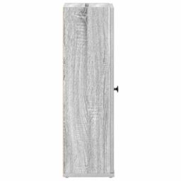 Berkfield Home Bathroom Cabinet with Roll Holder Grey Sonoma 20.5x22x72 cm - thumbnail 6
