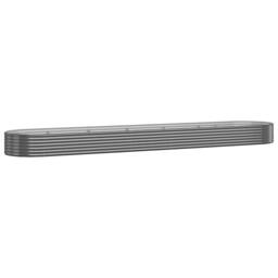 Berkfield Home Garden Raised Bed Powder-coated Steel 507x100x36 cm Anthracite in Charcoal - Size: 507 x 100 x 36 cm - thumbnail 3