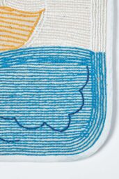 Homescapes Duck Pond Bath Runner Soft, Absorbent & Quick-Drying Cotton in Blue - thumbnail 4