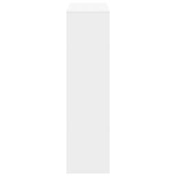 Berkfield Home Classic Bookcase White 100x33x125.5 cm Engineered Wood - thumbnail 5