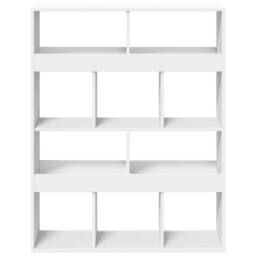 Berkfield Home Classic Bookcase White 100x33x125.5 cm Engineered Wood - thumbnail 4
