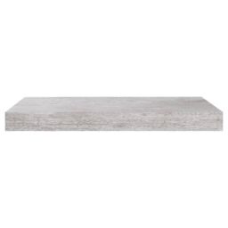 Berkfield Home Floating Wall Shelves 2 pcs Concrete Grey 50x23x3.8 cm MDF - thumbnail 5