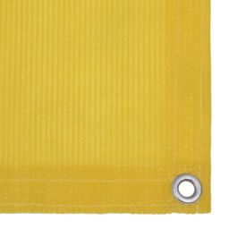 Berkfield Home Balcony Screen Yellow 90x400 cm HDPE - thumbnail 3
