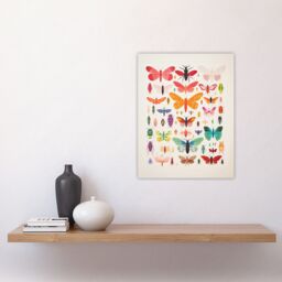 "Artery8 Wall Art Print Insects & Bugs Bright Colourful Poster Picture - Size: W18"" x H24""" - thumbnail 4