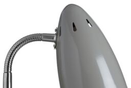 Orsina Gloss Desk Lamp, Adjustable Living Room Desk Lamp, Minimalistic Desk Lamp for Reading & Writing in Grey - thumbnail 4