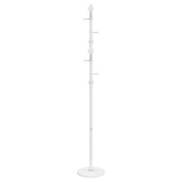 Berkfield Home Coat Stand White 176 cm Powder-coated Iron - thumbnail 5