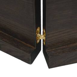 Berkfield Home Table Top Dark Grey 120x60x(2-4) cm Treated Solid Wood Live Edge - thumbnail 4