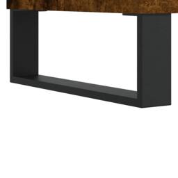 Berkfield Home Sideboard Smoked Oak 104x35x70 cm Engineered Wood in Brown - Size: 104 x 35 x 70 cm - thumbnail 9