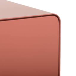 sweeek Metal wardrobe cabinet 2 doors in Terracotta - thumbnail 6