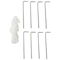 Berkfield Home Party Tent with 4 Mesh Sidewalls 4x3 m in White - thumbnail 5