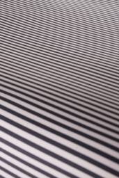 Laurence Llewelyn-Bowen 'Festivo Circus Stripe' 100% Cotton Fitted Bed Sheet in Black - Size: Double - thumbnail 2