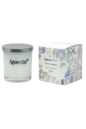 KDMD Agnes & Cat Velvet Moon Votive Candle in White - thumbnail 7