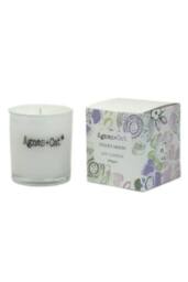 KDMD Agnes & Cat Velvet Moon Votive Candle in White - thumbnail 6