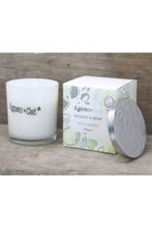 KDMD Agnes & Cat Velvet Moon Votive Candle in White - thumbnail 4